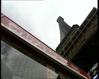 Link to Video | tourist destination, France, megacity, metropolis, 1991, color, Eiffel Tower, standard-definition television, 90s, 1990s, Europe, megalopolis, tourist attraction, day, Betacam SP, Paris