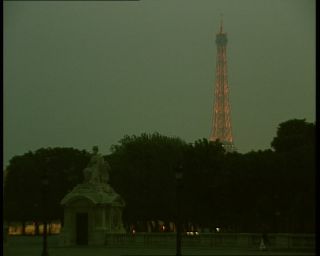 Link to Video | tourist destination, France, megacity, metropolis, 1991, color, Eiffel Tower, standard-definition television, 90s, 1990s, Europe, megalopolis, tourist attraction, day, Betacam SP, Paris