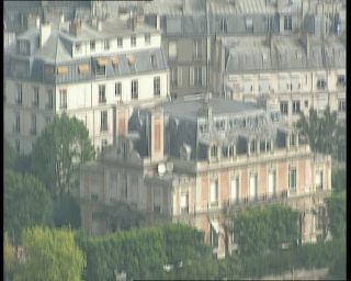 Link to Video | tourist destination, France, megacity, metropolis, 1991, color, standard-definition television, 90s, wide shot, high-angle shot, 1990s, Europe, megalopolis, city, Betacam SP, Paris