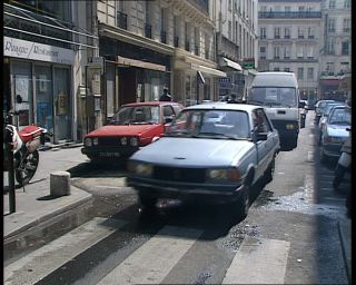 Link to Video | tourist destination, France, megacity, demonstration, labor union, metropolis, 1991, color, standard-definition television, protest, 1990s, Europe, megalopolis, Betacam SP, Paris