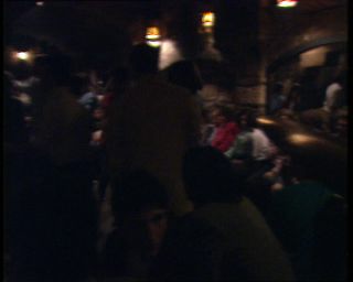 Link to Video | tourist destination, France, nightlife, jazz club, megacity, leisure, metropolis, sound on tape, 1991, color, standard-definition television, 1990s, Europe, megalopolis, Le Caveau de la Huchette, night, music, evening, Betacam SP, Paris