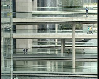 Link to Video | tourist destination, France, Quartier de la Villette, megacity, metropolis, 1991, color, standard-definition television, 90s, 1990s, Europe, megalopolis, Betacam SP, Paris