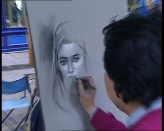 Link to Video | tourist destination, France, megacity, Montmartre, metropolis, 1991, color, standard-definition television, 1990s, Europe, megalopolis, Betacam SP, Paris