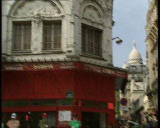 Link to Video | tourist destination, France, megacity, Montmartre, metropolis, 1991, color, standard-definition television, 1990s, Europe, megalopolis, Betacam SP, Paris