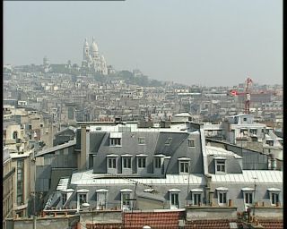 Link to Video | tourist destination, France, megacity, Montmartre, metropolis, 1991, color, standard-definition television, 1990s, Europe, megalopolis, Betacam SP, Paris