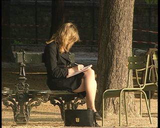 Link to Video | tourist destination, France, megacity, metropolis, 1991, color, park, standard-definition television, Jardin du Luxembourg, 1990s, Europe, megalopolis, Betacam SP, Paris