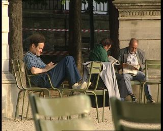 Link to Video | tourist destination, France, megacity, metropolis, 1991, color, park, standard-definition television, Jardin du Luxembourg, 1990s, Europe, megalopolis, Betacam SP, Paris