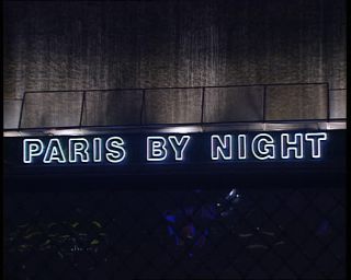 Link to Video | tourist destination, France, megacity, metropolis, 1991, color, standard-definition television, 90s, 1990s, advertising, Europe, megalopolis, night, evening, Betacam SP, Paris, Neonlicht