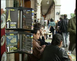 Link to Video | tourist destination, France, megacity, metropolis, 1991, color, standard-definition television, 90s, 1990s, Europe, megalopolis, Betacam SP, Paris