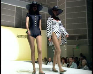 Link to Video | fashion show, fashion, runway, France, Printemps, megacity, metropolis, 1991, color, standard-definition television, 1990s, Europe, model, megalopolis, Betacam SP, Paris