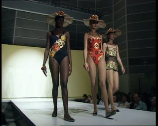Link to Video | fashion show, fashion, runway, France, Printemps, megacity, metropolis, 1991, color, standard-definition television, 1990s, Europe, model, megalopolis, Betacam SP, Paris