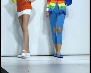 Link to Video | fashion show, fashion, runway, France, Printemps, megacity, metropolis, 1991, color, standard-definition television, 1990s, Europe, model, megalopolis, Betacam SP, Paris