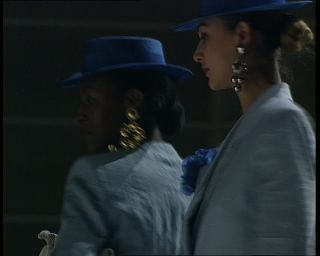 Link to Video | fashion show, fashion, runway, France, Printemps, megacity, metropolis, 1991, color, standard-definition television, 1990s, Europe, model, megalopolis, Betacam SP, Paris