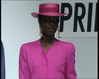 Link to Video | fashion show, fashion, runway, France, Printemps, megacity, metropolis, 1991, color, standard-definition television, 1990s, Europe, model, megalopolis, Betacam SP, Paris