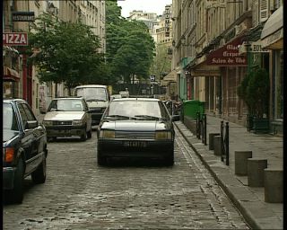 Link to Video | footage, France, megacity, metropolis, 1991, color, standard-definition television, Latin Quarter, 1990s, Europe, megalopolis, Betacam SP, Paris