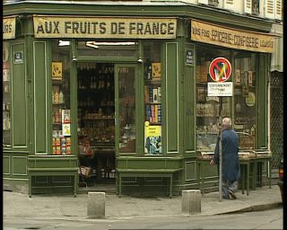 Link to Video | footage, France, megacity, metropolis, 1991, color, standard-definition television, Latin Quarter, 1990s, Europe, megalopolis, Betacam SP, Paris