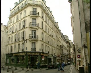 Link to Video | footage, France, megacity, metropolis, 1991, color, standard-definition television, Latin Quarter, 1990s, Europe, megalopolis, Betacam SP, Paris