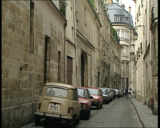 Link to Video | footage, France, megacity, metropolis, 1991, color, standard-definition television, Latin Quarter, 1990s, Europe, megalopolis, Betacam SP, Paris