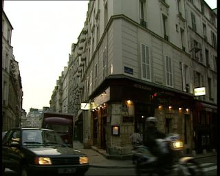 Link to Video | footage, France, megacity, metropolis, 1991, color, standard-definition television, Latin Quarter, 1990s, Europe, megalopolis, Betacam SP, Paris