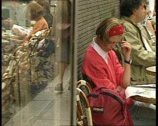 Link to Video | footage, France, megacity, metropolis, 1991, color, standard-definition television, Latin Quarter, 1990s, Europe, megalopolis, Betacam SP, Paris