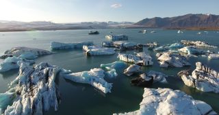 Link to Video | landscape, Iceland, Scandinavia, color, Europe, aerial shot, nature