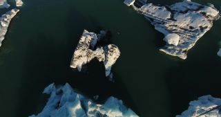 Link to Video | landscape, Iceland, Scandinavia, color, Europe, aerial shot, nature