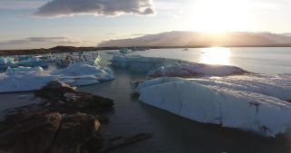Link to Video | landscape, Iceland, Scandinavia, color, Europe, aerial shot, nature