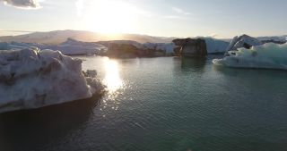 Link to Video | landscape, Iceland, Scandinavia, color, Europe, aerial shot, nature