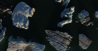 Link to Video | landscape, Iceland, Scandinavia, color, Europe, aerial shot, nature