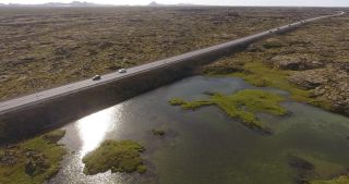 Link to Video | landscape, Iceland, Scandinavia, color, Europe, aerial shot, nature