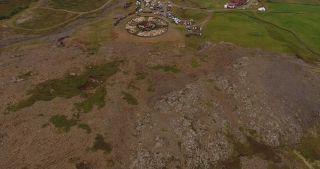 Link zum Video | Landschaft, Island, Skandinavien, Farbe, Europa, Luftaufnahme, Natur