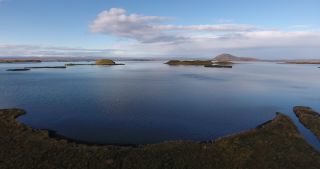 Link to Video | landscape, Iceland, Scandinavia, color, Europe, aerial shot, nature