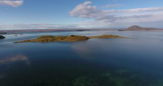 Link to Video | landscape, Iceland, Scandinavia, color, Europe, aerial shot, nature