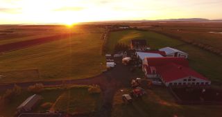 Link to Video | landscape, Iceland, Scandinavia, color, Europe, aerial shot, nature