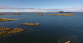 Link zum Video | Landschaft, Island, Skandinavien, Farbe, Europa, Luftaufnahme, Natur