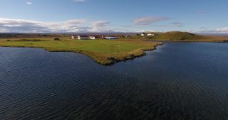 Link to Video | landscape, Iceland, Scandinavia, color, Europe, aerial shot, nature