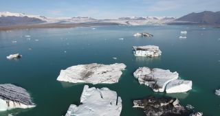 Link to Video | landscape, Iceland, Scandinavia, color, Europe, aerial shot, nature