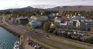 Link to Video | landscape, Iceland, Scandinavia, color, Europe, aerial shot, nature
