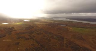 Link to Video | landscape, Iceland, Scandinavia, color, Europe, aerial shot, nature