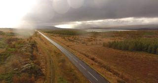 Link to Video | landscape, Iceland, Scandinavia, color, Europe, aerial shot, nature