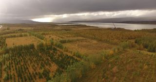 Link to Video | landscape, Iceland, Scandinavia, color, Europe, aerial shot, nature