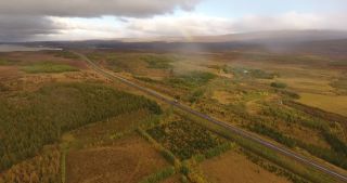 Link to Video | landscape, Iceland, Scandinavia, color, Europe, aerial shot, nature