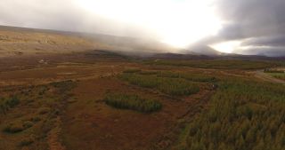 Link to Video | landscape, Iceland, Scandinavia, color, Europe, aerial shot, nature
