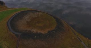 Link to Video | landscape, Iceland, Scandinavia, color, Europe, aerial shot, nature