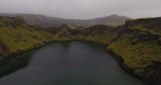 Link to Video | landscape, Iceland, Scandinavia, color, Europe, aerial shot, nature
