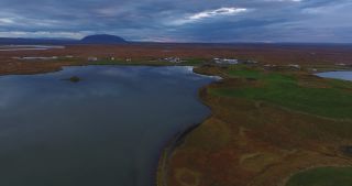 Link to Video | landscape, Iceland, Scandinavia, color, Europe, aerial shot, nature