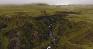Link to Video | landscape, Iceland, Scandinavia, color, Europe, aerial shot, nature