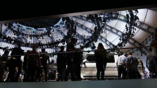 Link to Video | passenger car, motor car, Frankfurt am Main, audience, trade fair, International Motor Show Germany