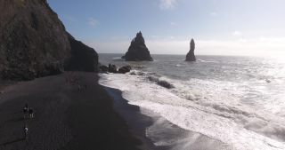 Link to Video | landscape, Iceland, Scandinavia, color, Europe, aerial shot, nature