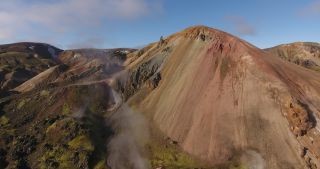 Link to Video | landscape, Iceland, Scandinavia, color, Europe, aerial shot, nature
